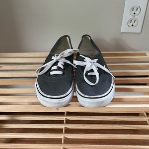 Vans Authentic Pewter Sneakers 7.5